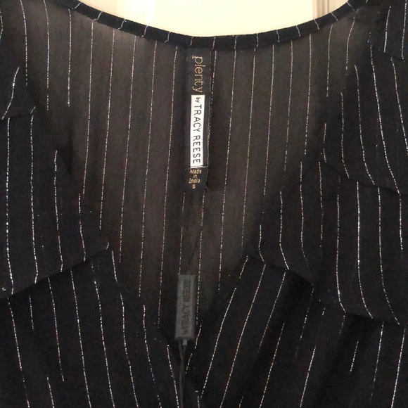🆕PLENTY by TRACY REESE Striped Blouse, SMALL, NWT - Picture 5 of 6